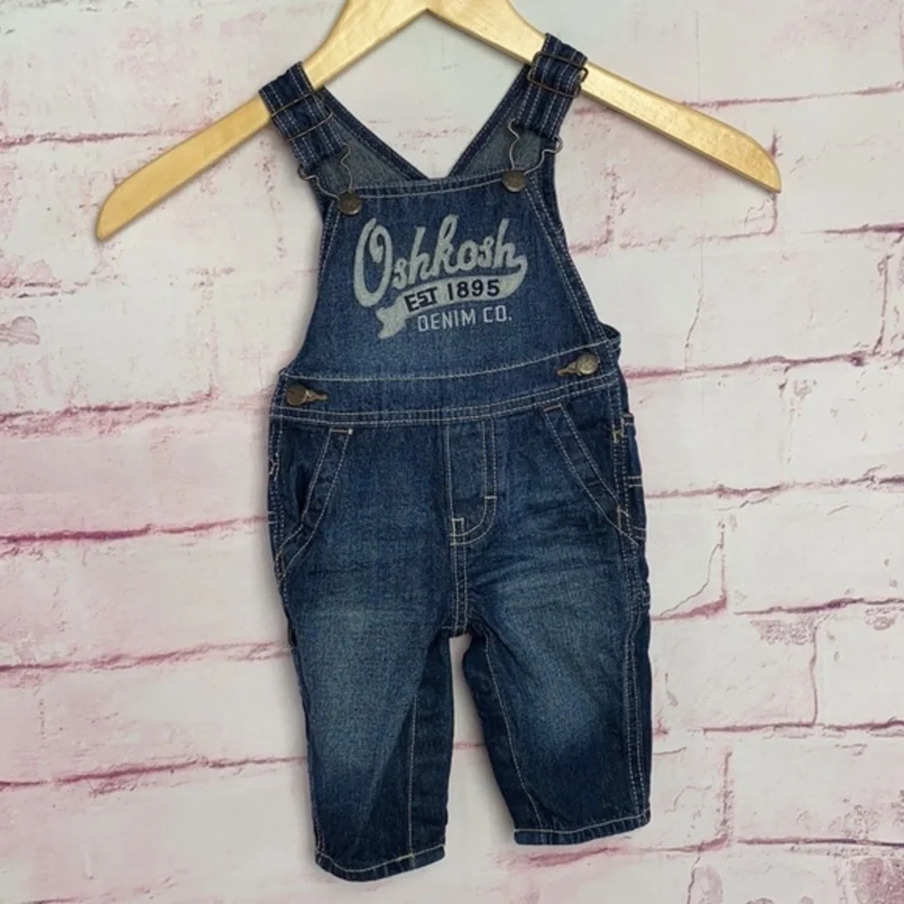 OSH KOSH B'GOSH DENIM  CO. Baby Overalls